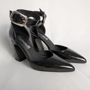 L'INTERVALLE Heel Pointed Toe Women Shoes Sandals Size 36 = 5.5-6 US Leather